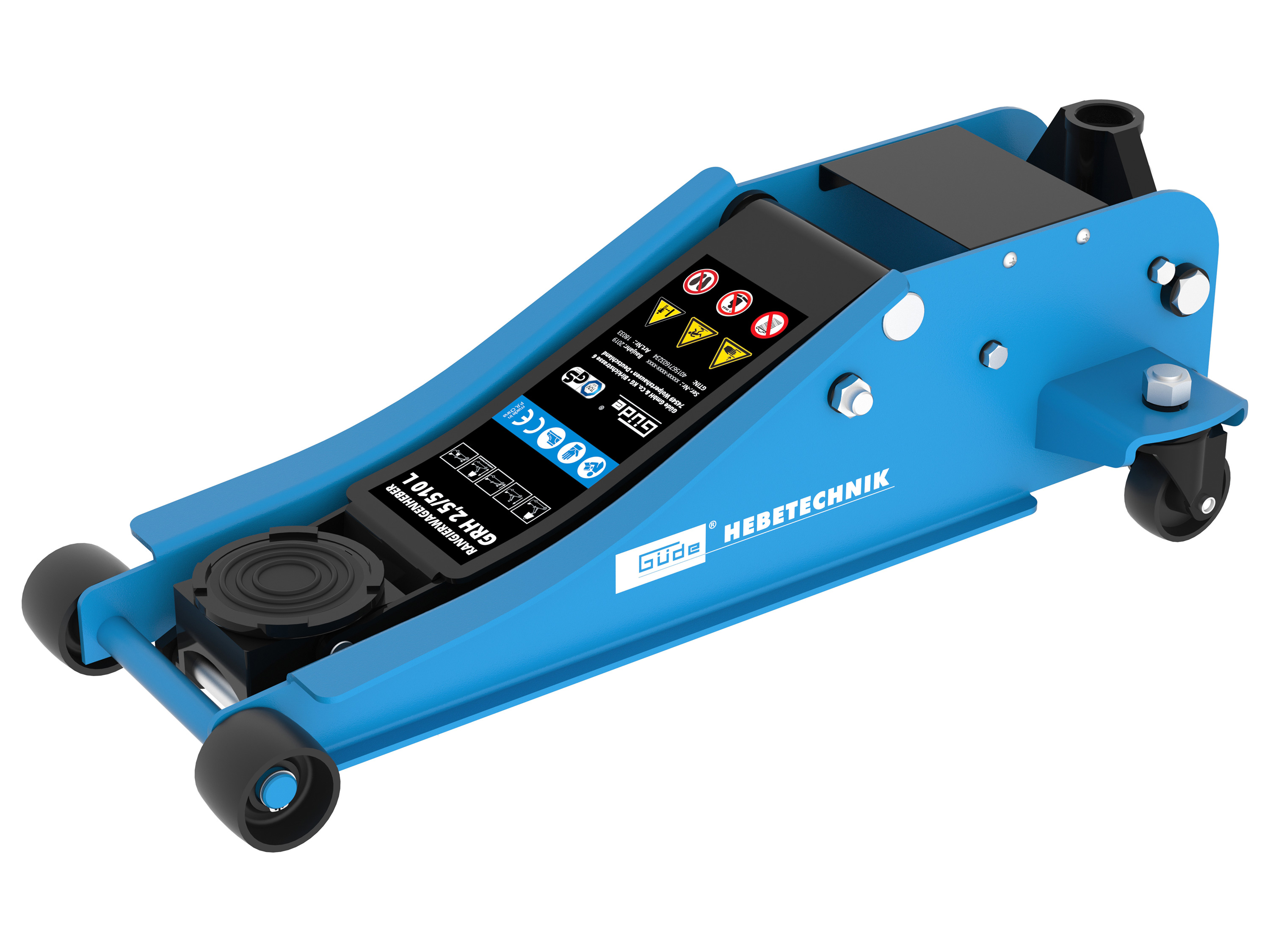 Güde Pojazdný hydraulický zdvihák GRH (2,5 t/510 mm)