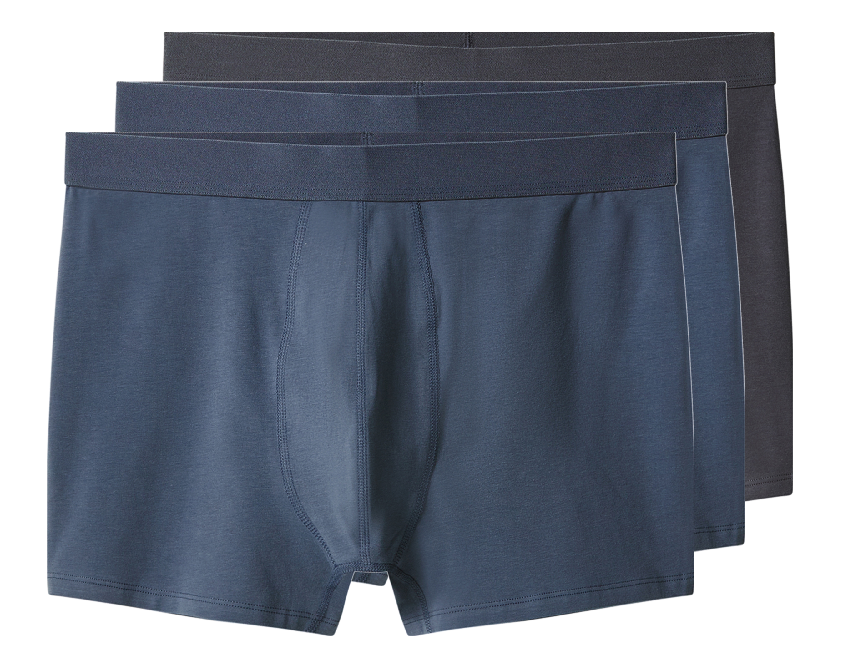 E-shop esmara Men Pánske boxerky XXL, 3 kusy (tmavosivá/tmavomodrá, 8/XXL)