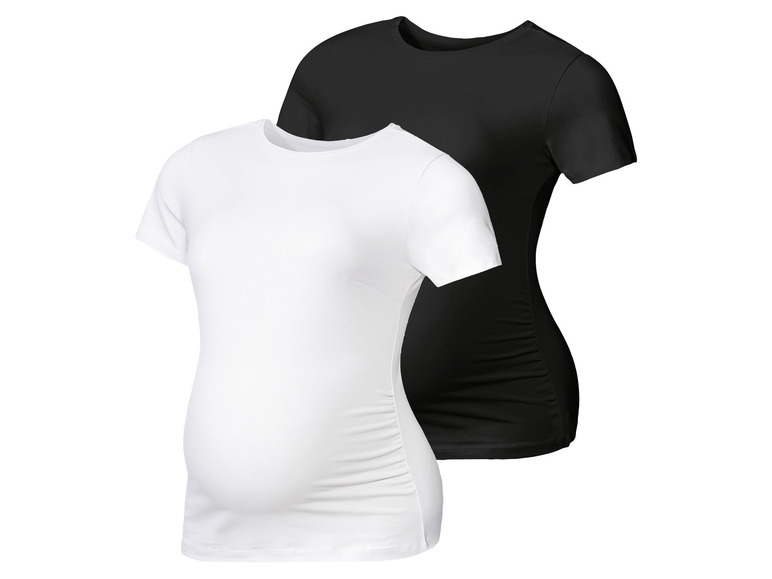 Prejsť na zobrazenie na celú obrazovku: esmara® Dámske tehotenské tričko, 2 kusy – obrázok 1
