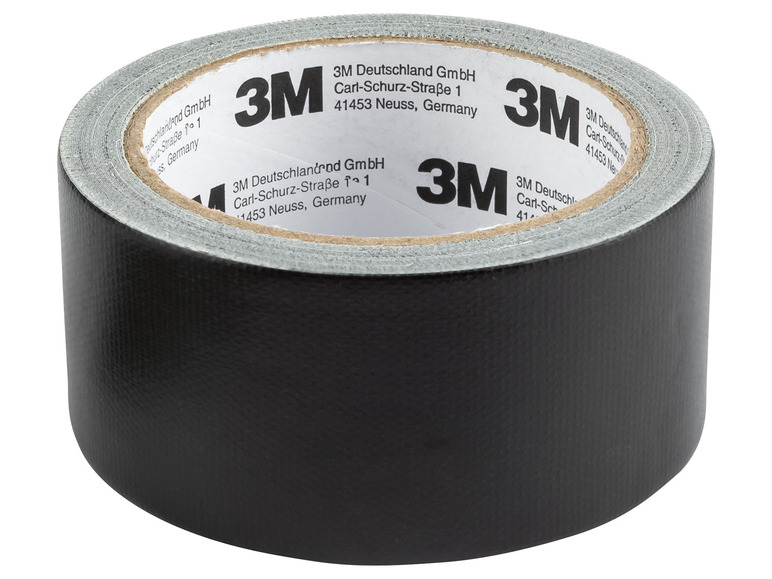 3M Neónová textilná lepiaca páska, 10 m (matná čierna)
