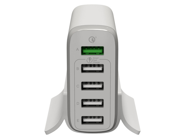 Prejsť na zobrazenie na celú obrazovku: TRONIC® USB nabíjačka, 5 portov – obrázok 3