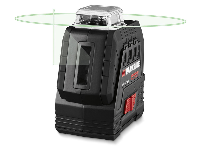 Prejsť na zobrazenie na celú obrazovku: PARKSIDE PERFORMANCE® Aku krížový líniový laser PKLLP 360 B3 – obrázok 4