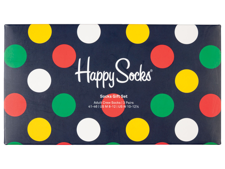 Prejsť na zobrazenie na celú obrazovku: Happy Socks Farebné ponožky v darčekovom balení, 3 páry – obrázok 30