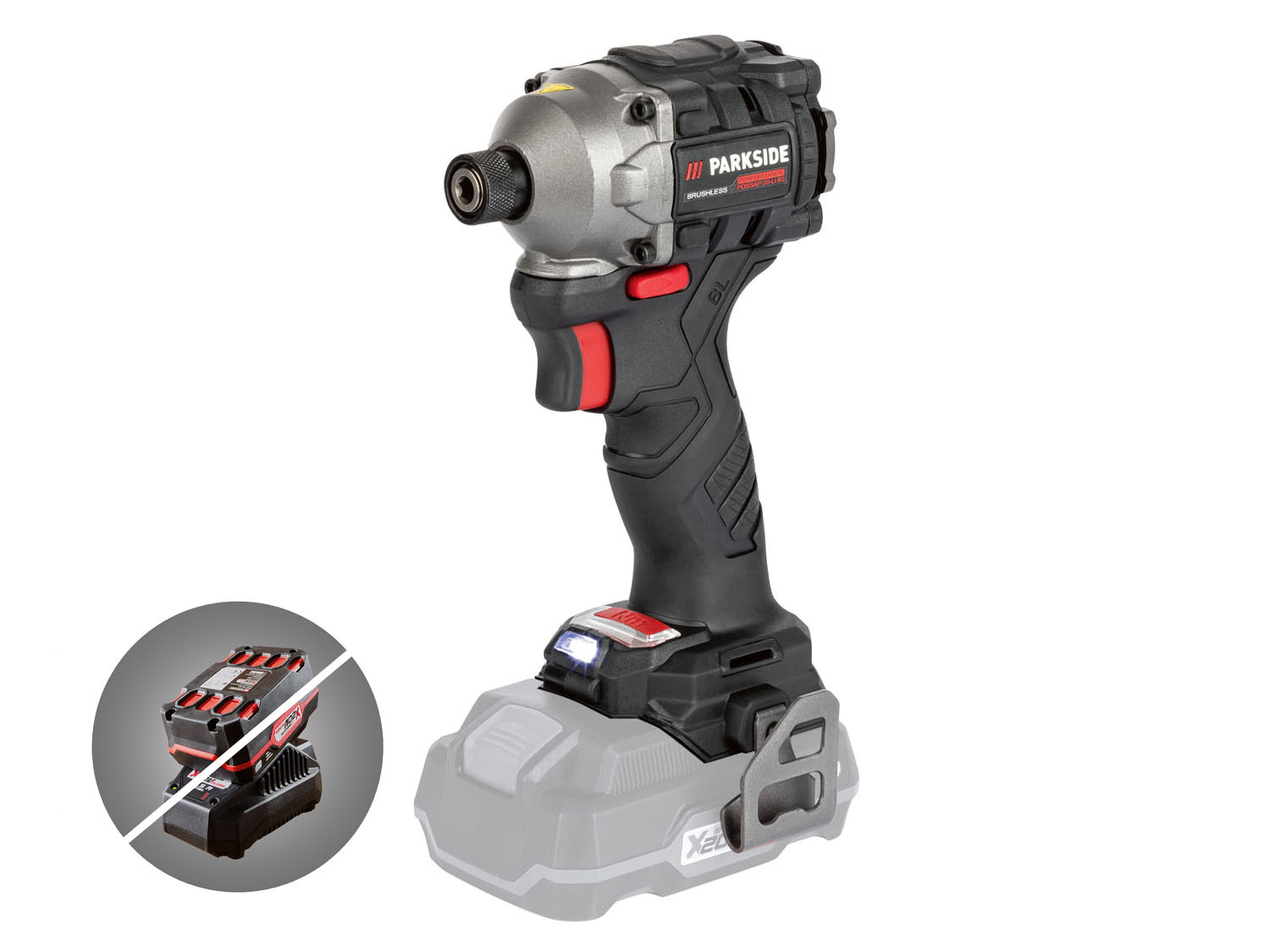 PARKSIDE PERFORMANCE® Aku rázový uťahovák 20 V PDSSAP