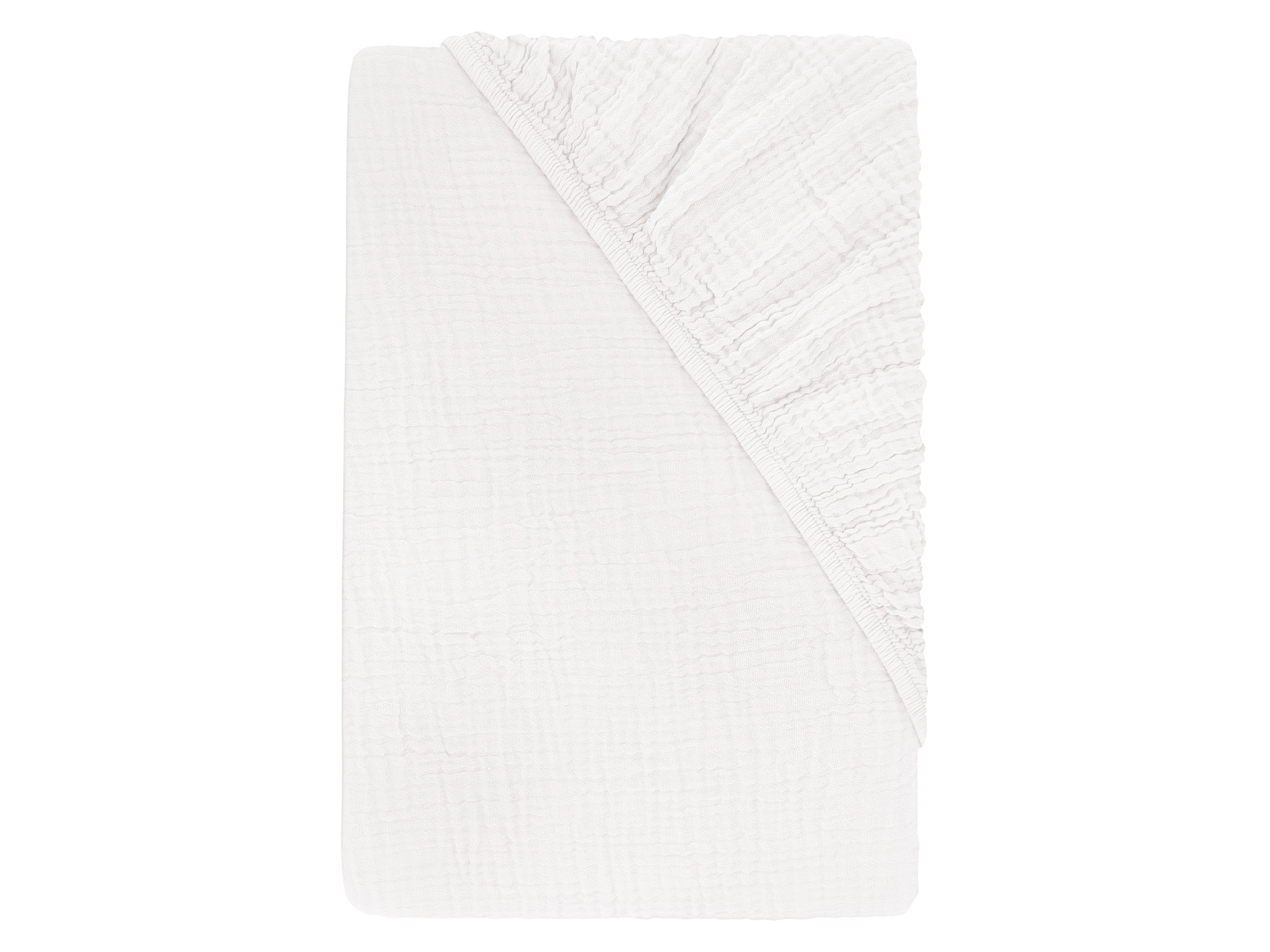 LIVARNO® Mušelínová napínacia plachta, 180 – 200 x 200 cm (biela)