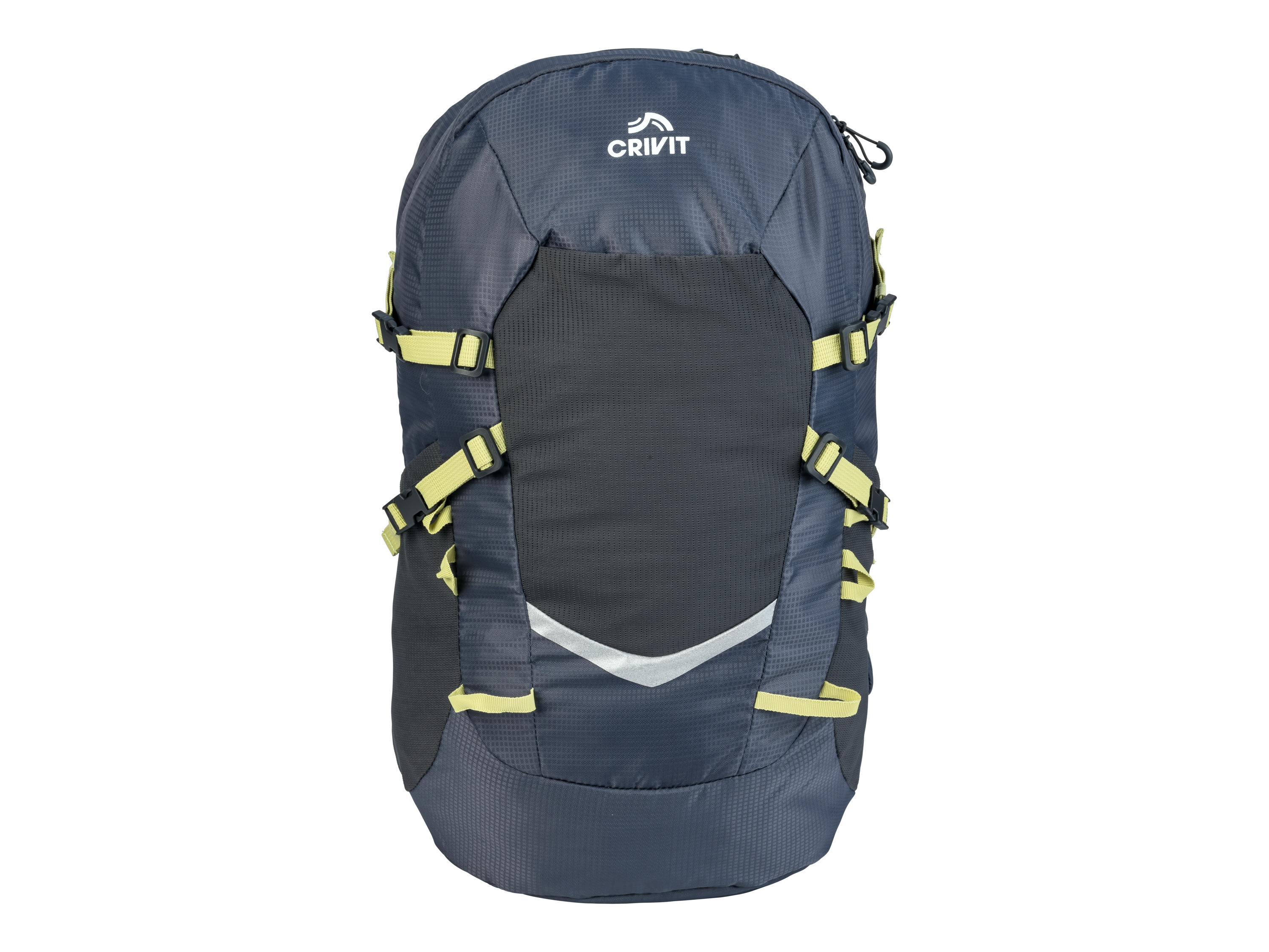 CRIVIT Turistický batoh, 30 l (sivá/zelená)
