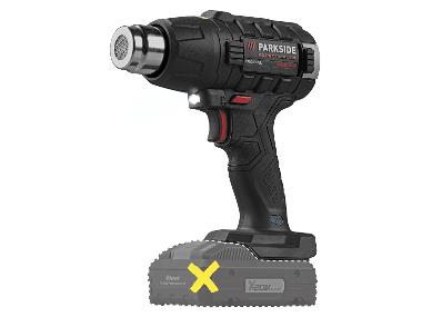 PARKSIDE PERFORMANCE® Aku teplovzdušná pištoľ PPHLGA 20-Li A2 – bez akumulátora