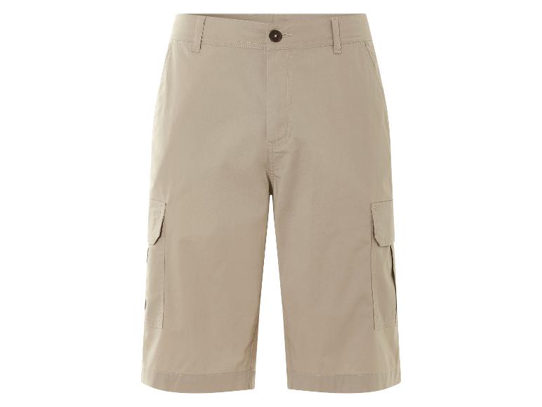 Livergy® Pánske cargo bermudy (béžová, 48)