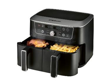 Dvojzónová teplovzdušná fritéza SHFDD 2600 C2