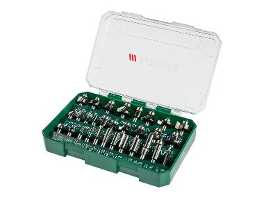 PARKSIDE® Súprava frézovacích bitov PFB 30 A1, 30-dielna