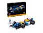Sada LEGO Icons Williams Racing FW14B a Nigel Mansell, s pretekárskym autom a minifigúrkou.