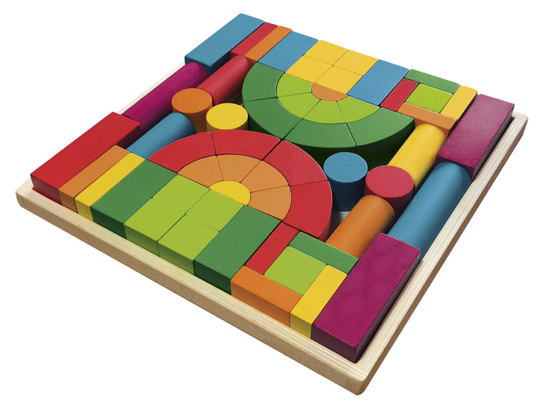 Prejsť na zobrazenie na celú obrazovku: Playtive Drevená dúhová Montessori hračka – obrázok 2