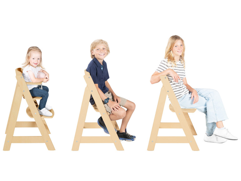 Prejsť na zobrazenie na celú obrazovku: roba Detská drevená vysoká jedálenská stolička Sit Up – obrázok 4