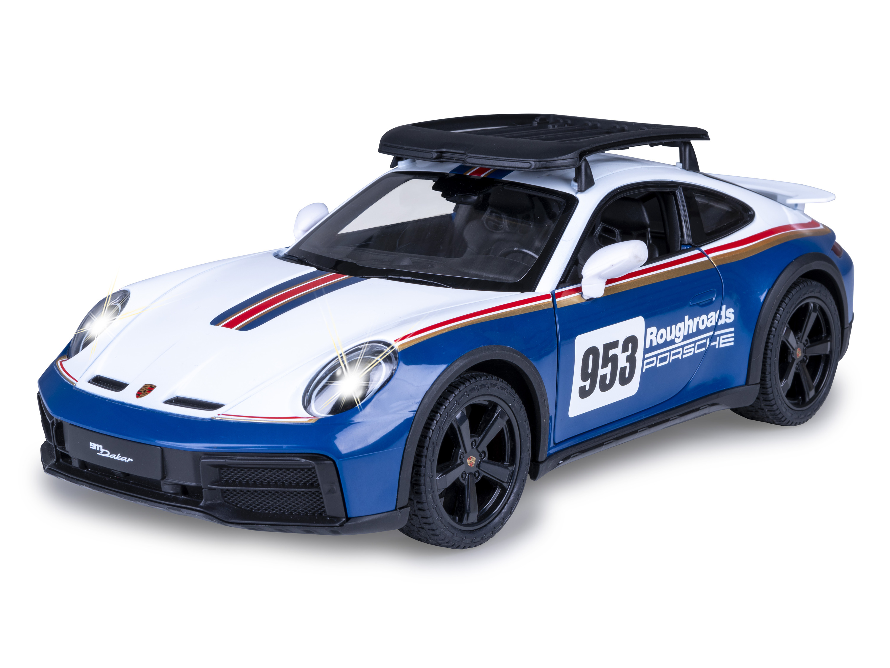 JAMARA Autíčko na diaľkové ovládanie Porsche 911 Dakar Performance