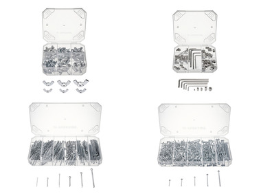 PARKSIDE® Krídlové matice/Závrtné skrutky/Závlačky/Klince