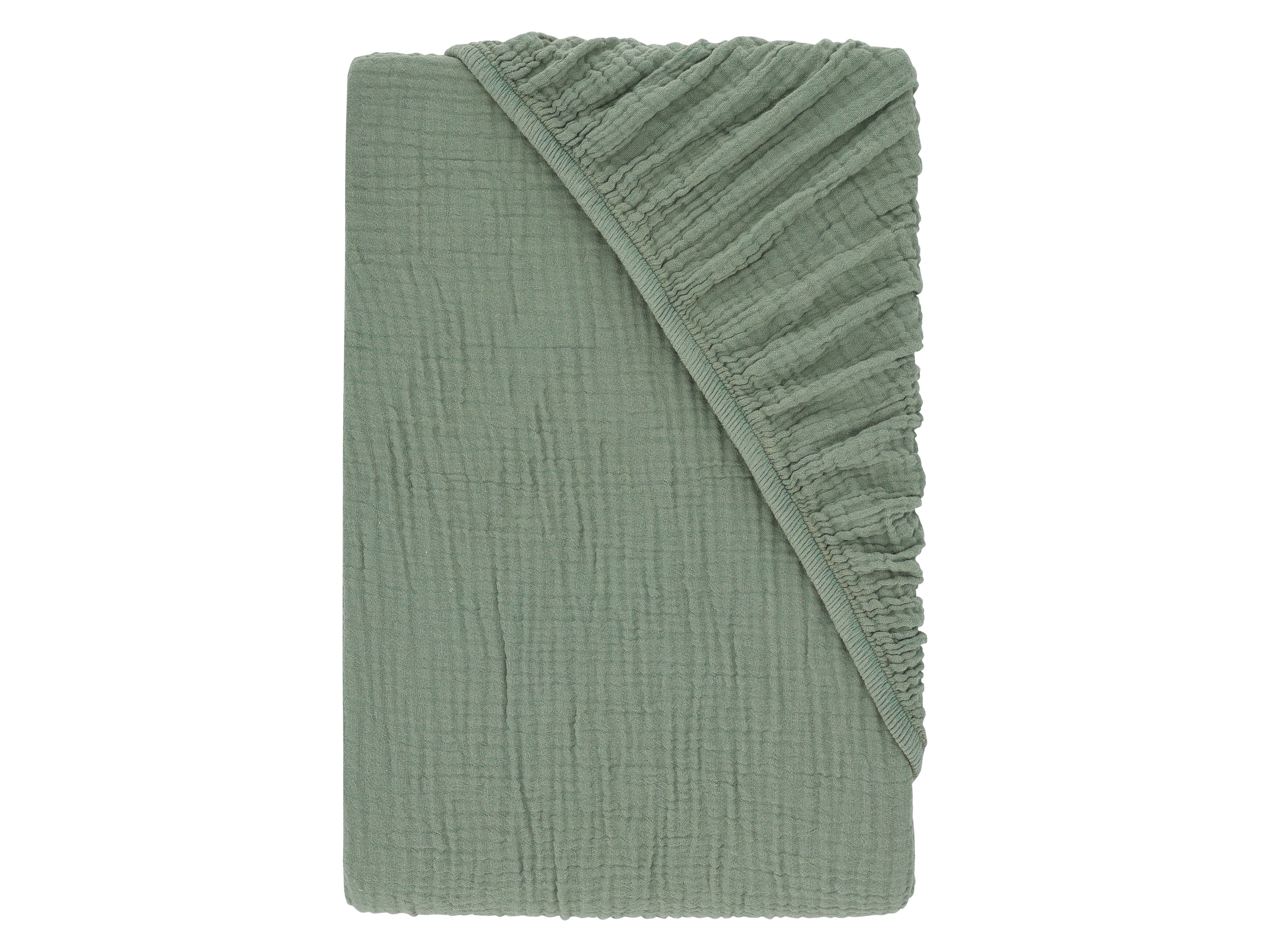 LIVARNO® Mušelínová napínacia plachta, 140 – 160 x 200 cm (zelená)