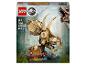 Stavebnica LEGO Jurassic World Triceratops lebka dinosaurová fosília