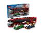 Súprava LEGO City Formula 1 s kamiónom, pretekárskymi autami a minifigúrkami
