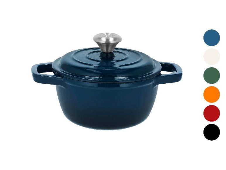 SILVERCREST® Liatinový hrniec Premium, 16 cm