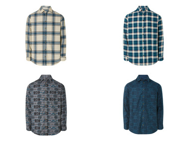 LIVERGY® Pánska flanelová košeľa