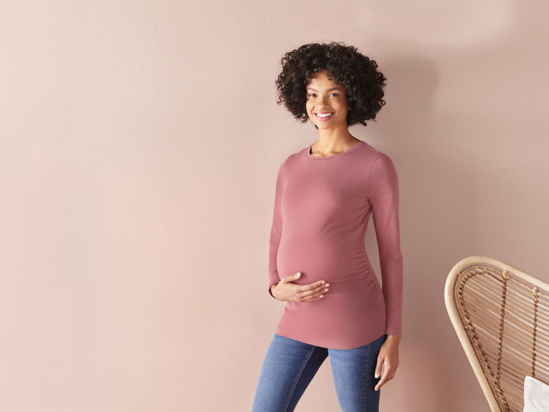 Prejsť na zobrazenie na celú obrazovku: esmara® Dámske tehotenské tričko s dlhým rukávom – obrázok 11