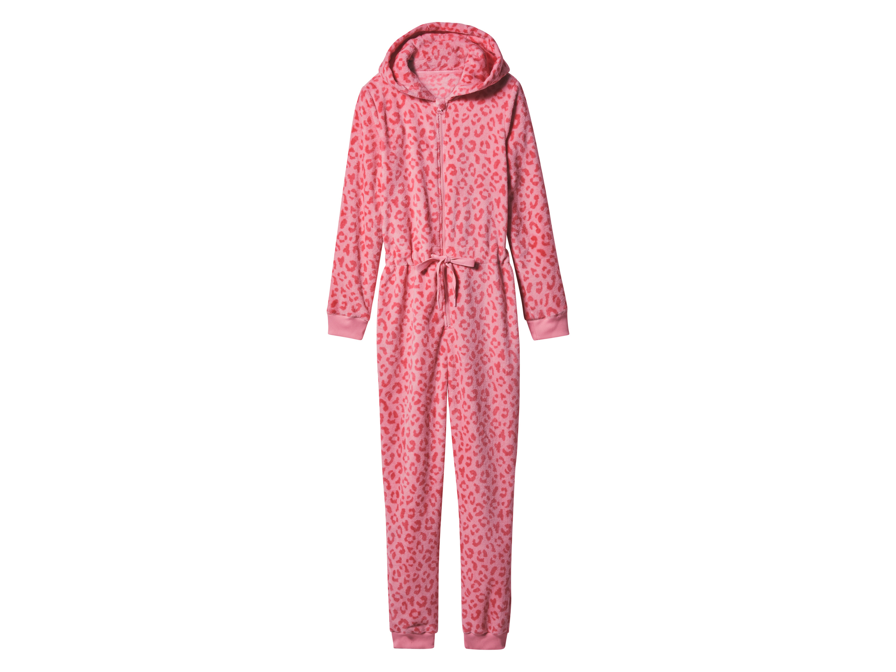 esmara® Dámsky plyšový overal (leopardí vzor, XS (32/34))