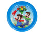 Modrý tanier s Mariom a Luigim zo Super Mario.