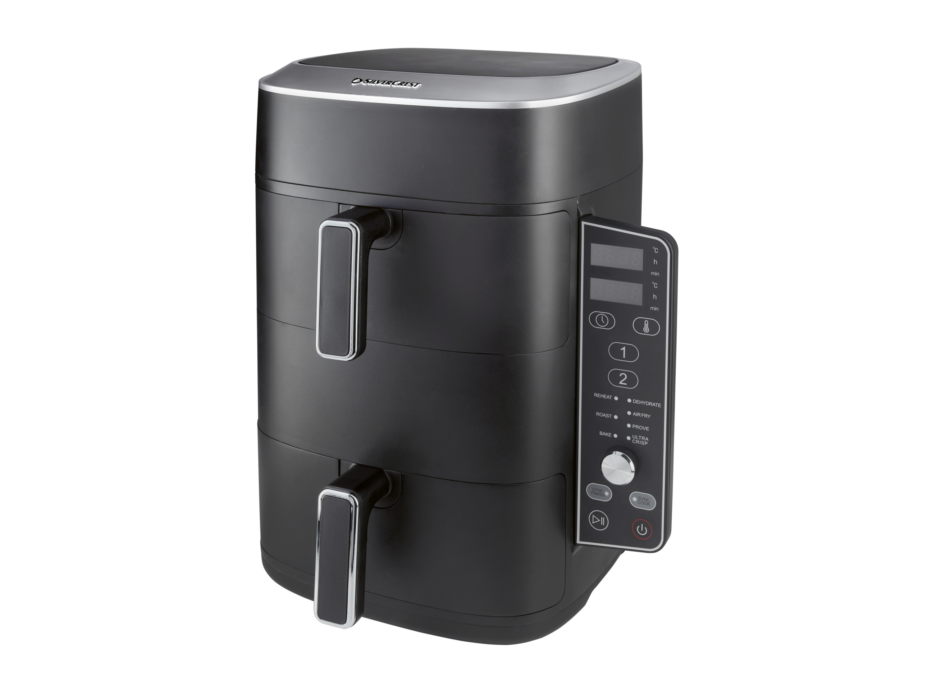 SILVERCREST® Vežová teplovzdušná fritéza SHFDV 2470 A1, 9,5 l