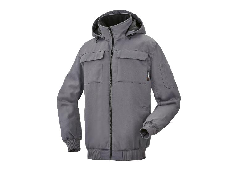 Parkside® Pánska pracovná bunda s podšívkou (sivá, L (52/54))
