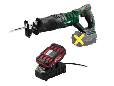 PARKSIDE® Aku chvostová píla 20 V PSSA 20-Li B2 + Akumulátor 20 V 2 Ah + Nabíjačka 20 V 2,4 A