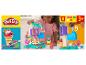 Play-Doh Super Zmrzlina: dieťa vytvára farebné zmrzliny s 5 téglikmi plastelíny.