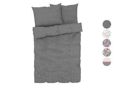 LIVARNO home Posteľná bielizeň zo saténového mikrovlákna, 200 x 220 cm