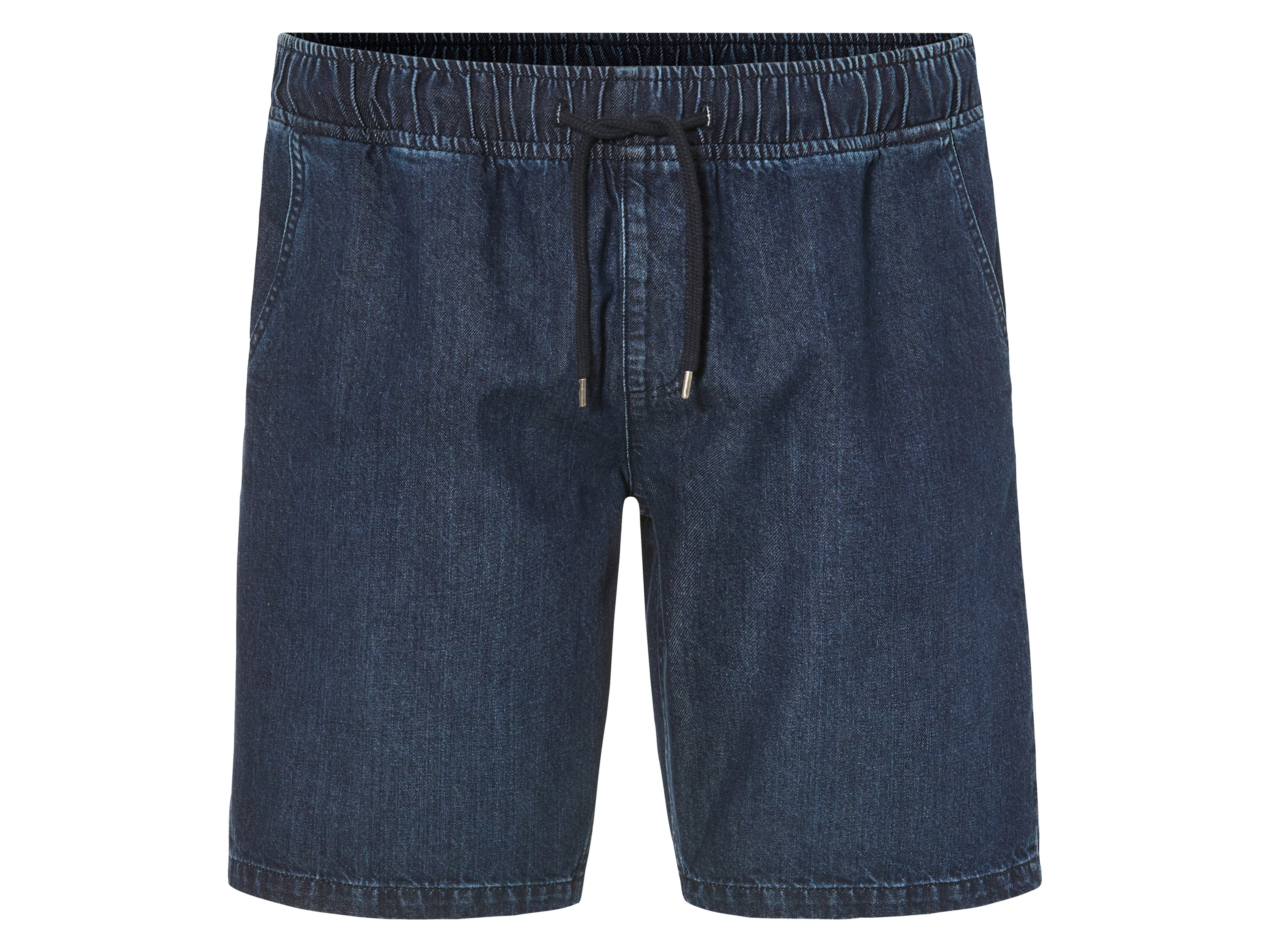 LIVERGY® Pánske rifľové šortky (tmavomodrá, S (44/46))