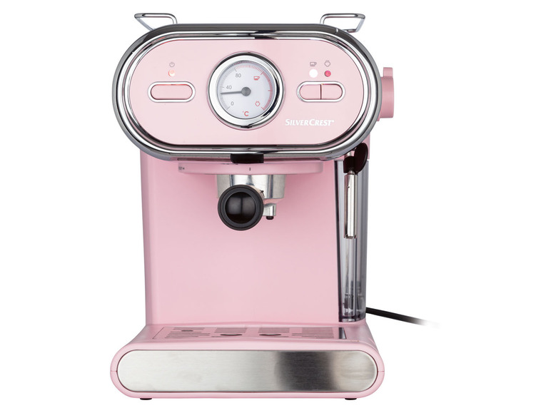SILVERCREST® KITCHEN TOOLS Espresso kávovar SEM 1100 D3, bledoružový
