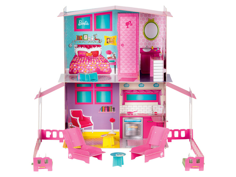Prejsť na zobrazenie na celú obrazovku: Lisciani Dvojposchodová vila Barbie Dream Summer – obrázok 2