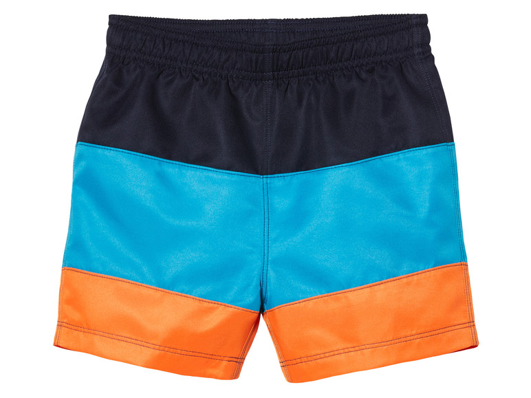 E-shop lupilu® Chlapčenské plavky (110/116, tmavomodrá/bledomodrá/oranžová)