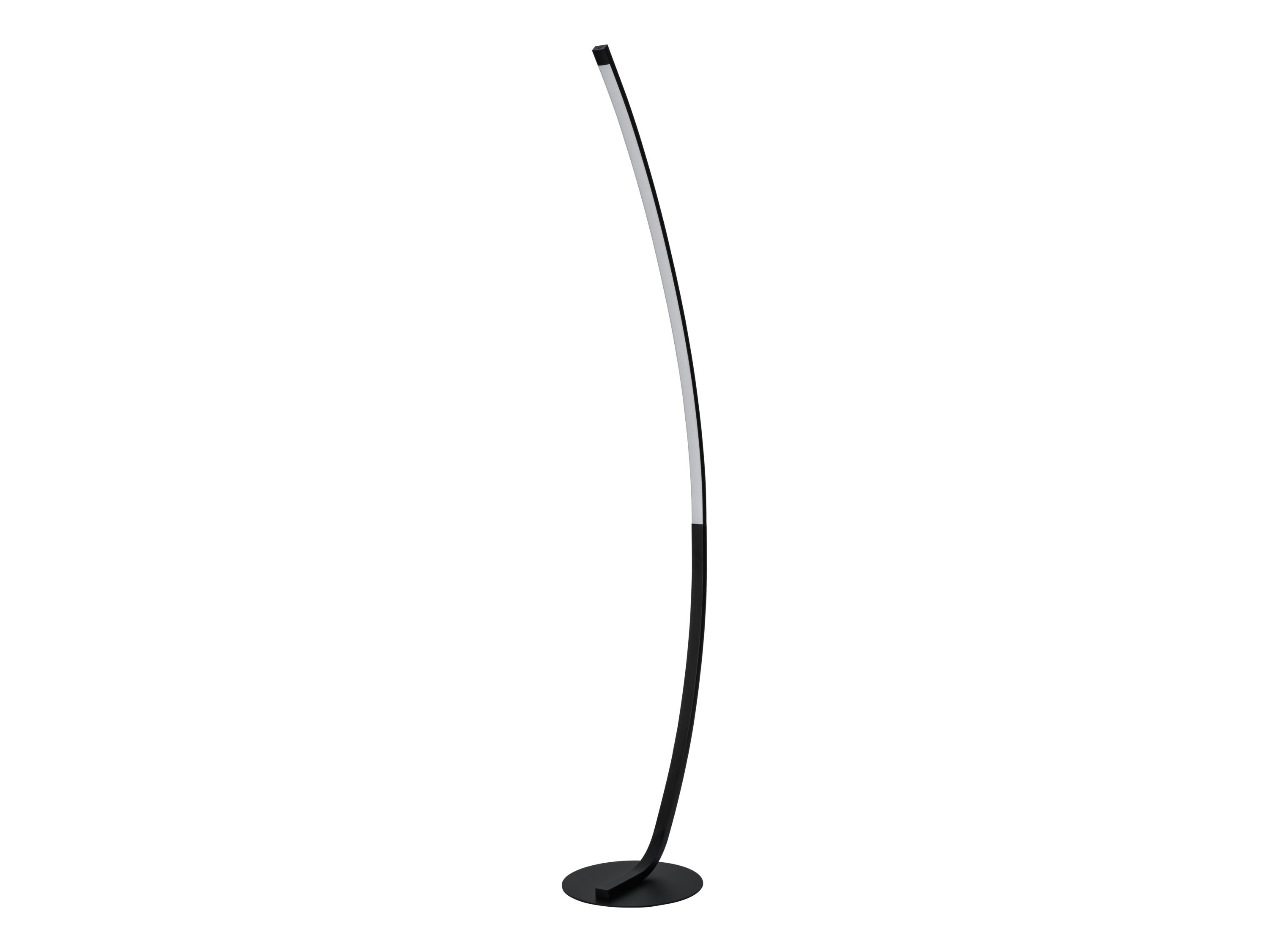LIVARNO Stojaca LED lampa (zahnutá/čierna)