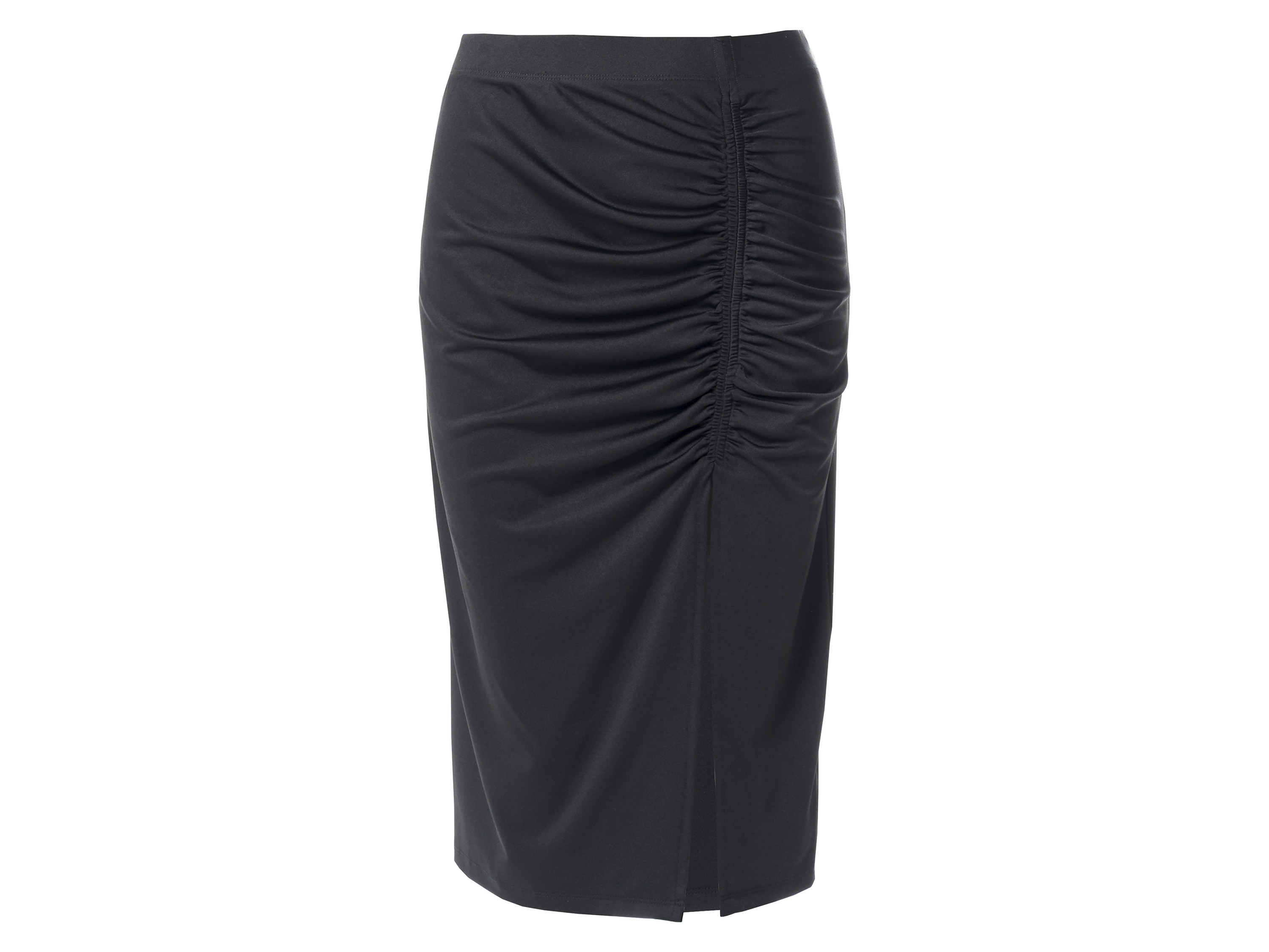 esmara® Dámska midi sukňa, čierna (XS (32/34))