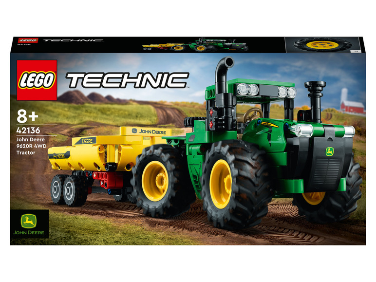 Prejsť na zobrazenie na celú obrazovku: LEGO® Technic 42136 John Deere 9620R 4WD Tractor – obrázok 1