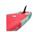 Nafukovacia paddleboard doska Red Paddle Co., ružovo-tyrkysový dizajn.