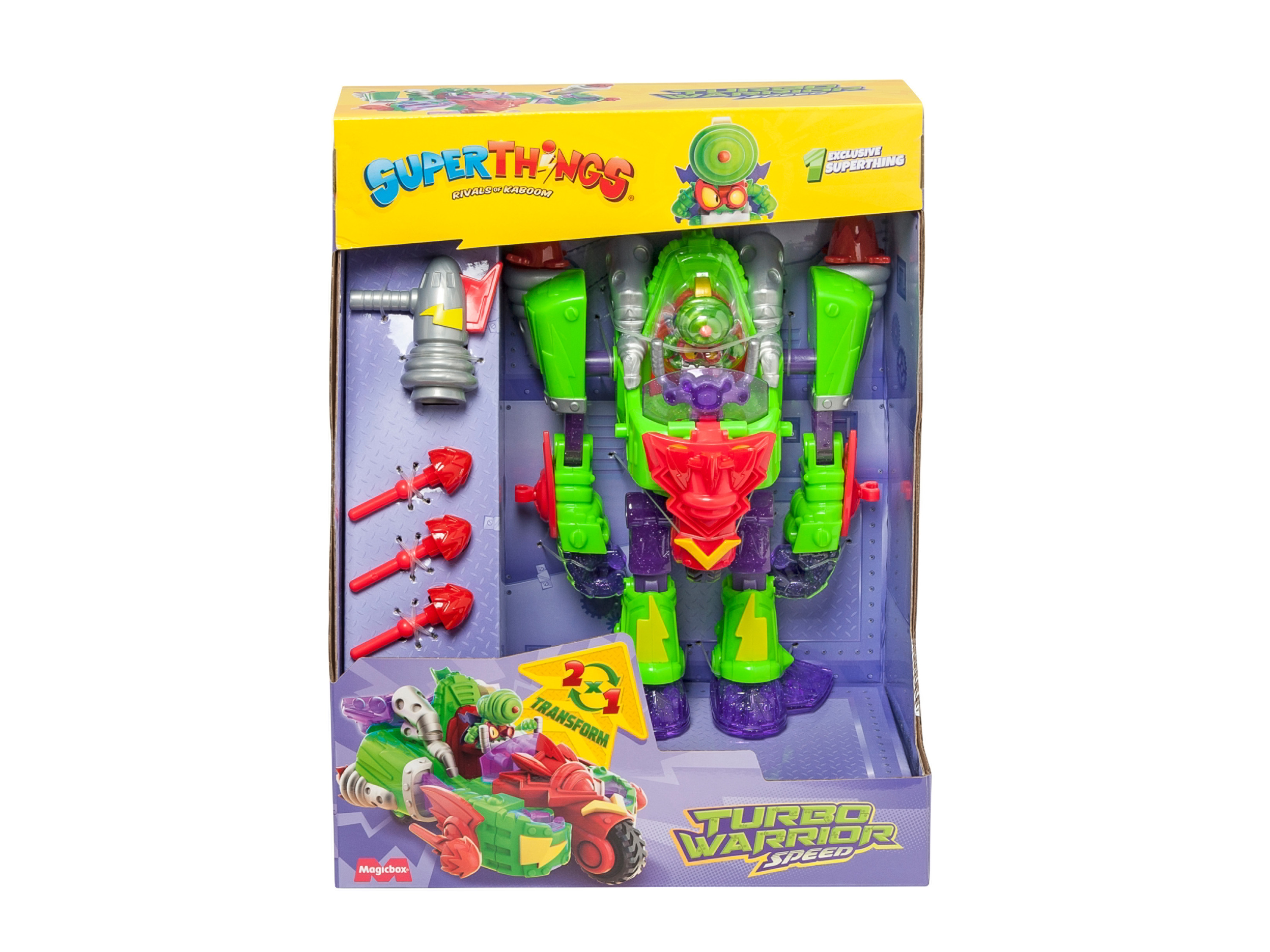 SuperThings Herná súprava Turbo Warrior Speed
