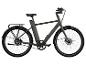 Zelený elektrobicykel s remeňovým pohonom a pneumatikami Schwalbe.