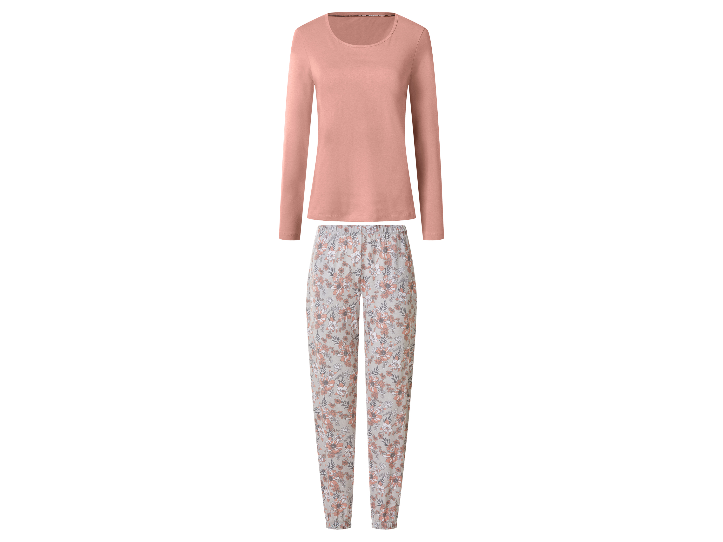 esmara® Dámske pyžamo (bledoružová, XS (32/34))