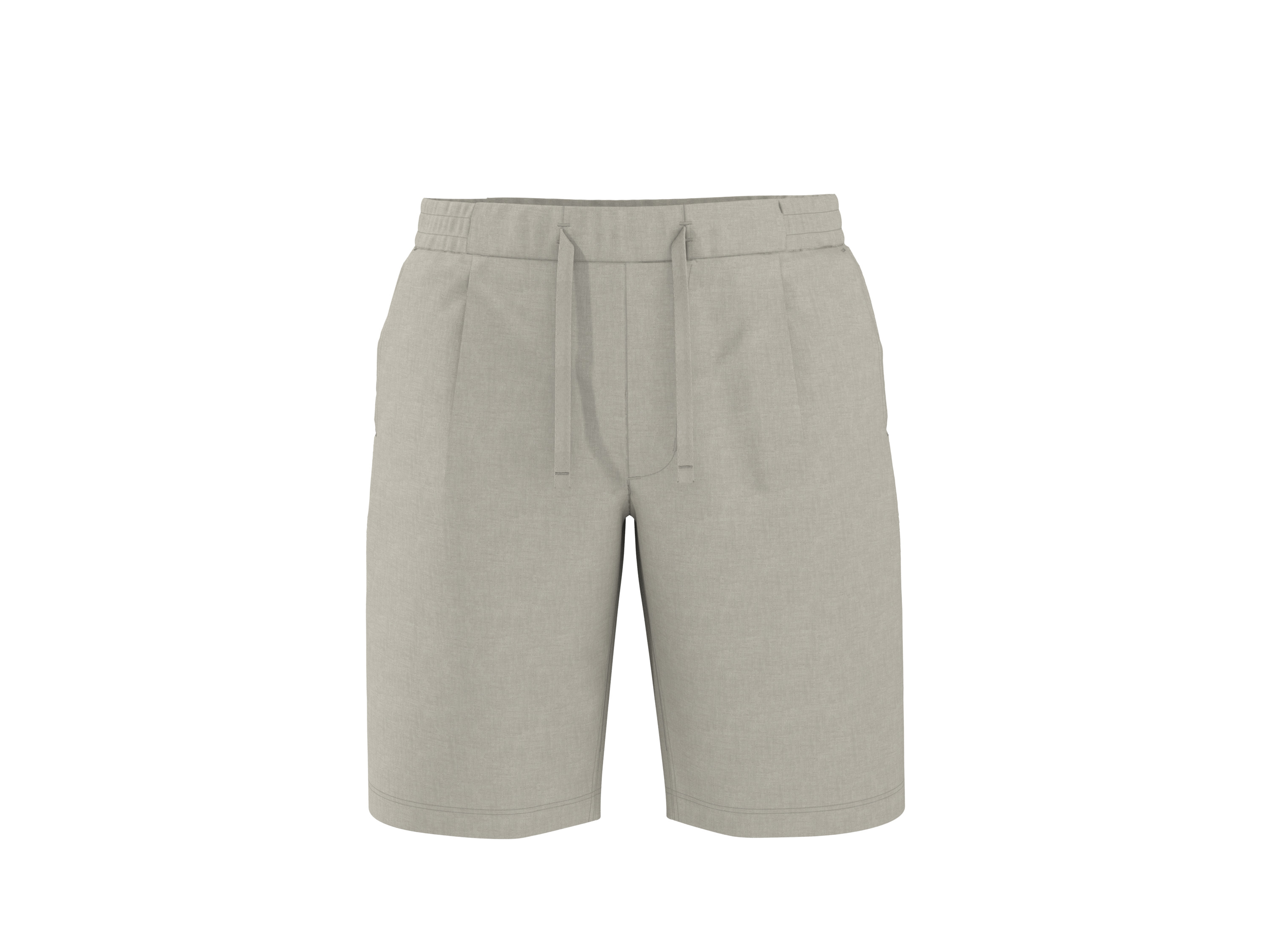 ESMARA MEN Pánske šortky s ľanom Premium (béžová, XXL (60/62))