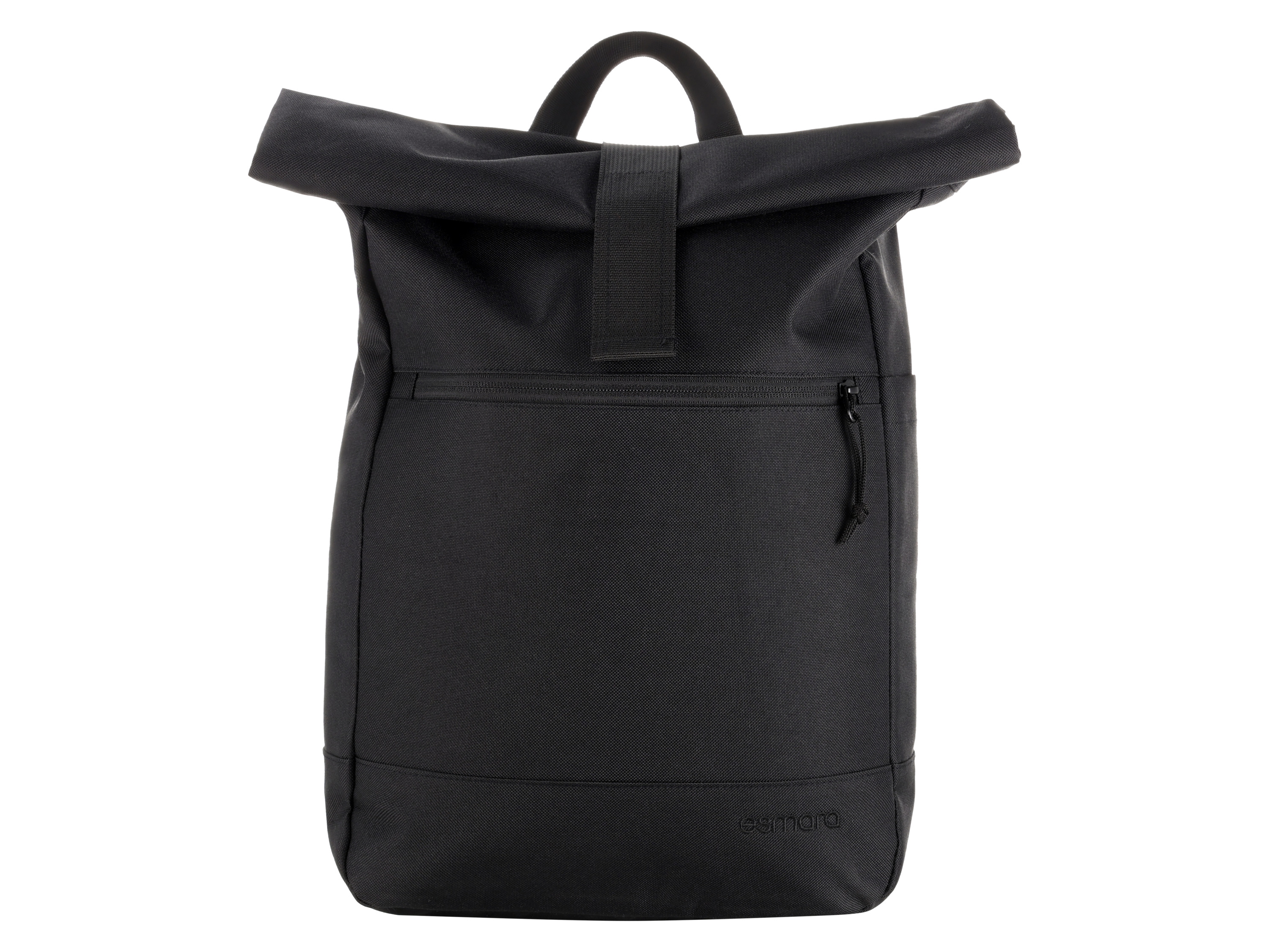 ESMARA® Ruksak, 16 l/16 – 21 l (zavinovací ruksak, čierna)