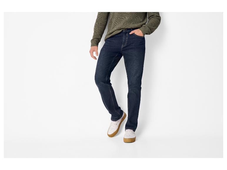 esmara Men Pánske rifle Straight Fit (tmavomodrá, 52 (36/32))