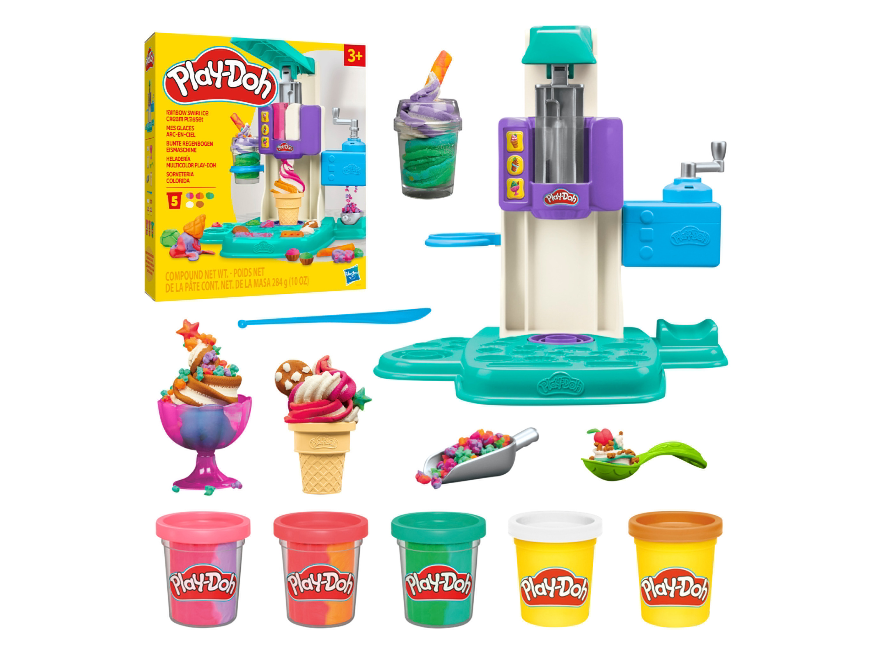 Play Doh Súprava na hranie s plastelínou (zmrzlináreň)