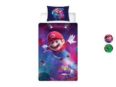 Super Mario/Minecraft Detská obojstranná posteľná bielizeň, 140 x 200 cm