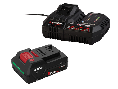 PARKSIDE PERFORMANCE® Smart akumulátor 20 V/4 Ah + Smart nabíjačka akumulátora 20 V/12 A