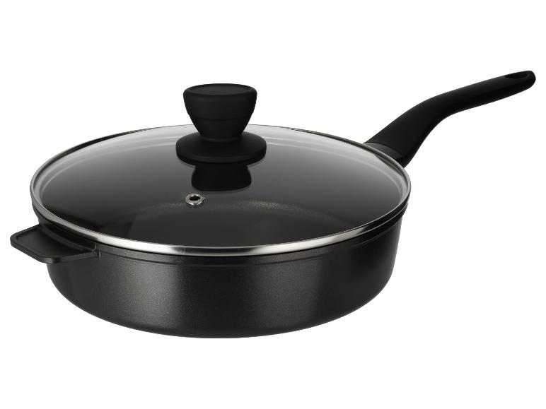 SILVERCREST® Panvica z hliníkovej zliatiny s pokrievkou, 28 cm